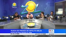 Equipo del Sol de la Tarde comenta rueda de prensa Hipolito Mejía respalda a Luis Abinader