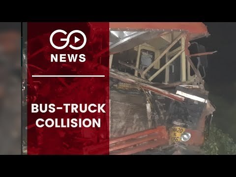 Bus-Truck Collision Kills 15 In Dhule