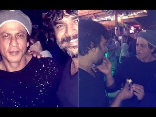 R Madhavan Celebrates Birthday With Shah Rukh Khan on the sets of Zero | SpotboyE