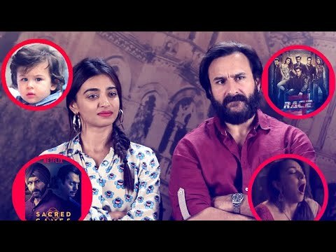 Saif & Radhika: All About Taimur, Race 3, Sacred Games, Kiara's Self-Gratification Scene | SpotboyE