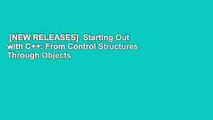 [NEW RELEASES]  Starting Out with C  : From Control Structures Through Objects