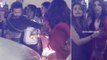 Mouni Roy Mobbed By Fans; Aamir Ali Comes To Her Rescue | SpotboyE
