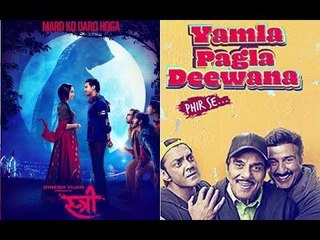 Stree, Yamla Pagla Deewana Phir Se Box-Office Collection, Day 1: Shraddha's Spooky Tale Takes Off