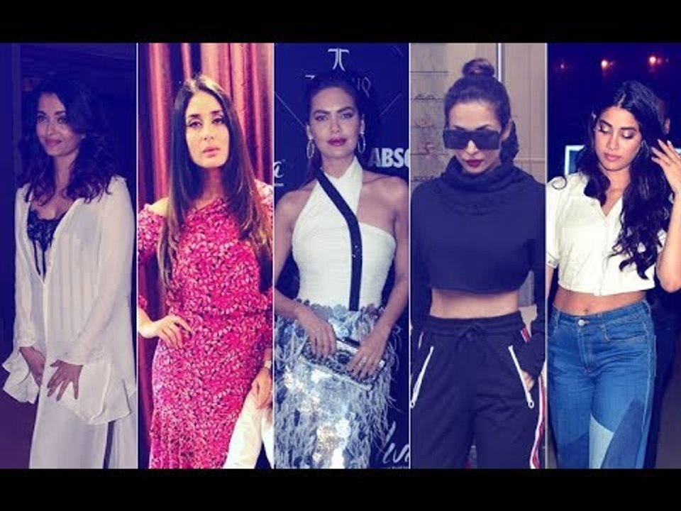 STUNNER OR BUMMER: Aishwarya Rai, Kareena Kapoor, Esha Gupta, Malaika Arora Or Janhvi Kapoor?