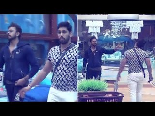 Скачать видео: Bigg Boss 12: Sreesanth Abuses Shivashish During First Captaincy Task!