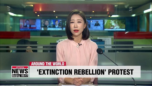 Climate change activist group Extinction Rebellion launches 2-week protest in London