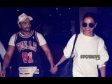 Deepika Padukone and Ranveer Singh walk in holding hands, seal it with a kiss