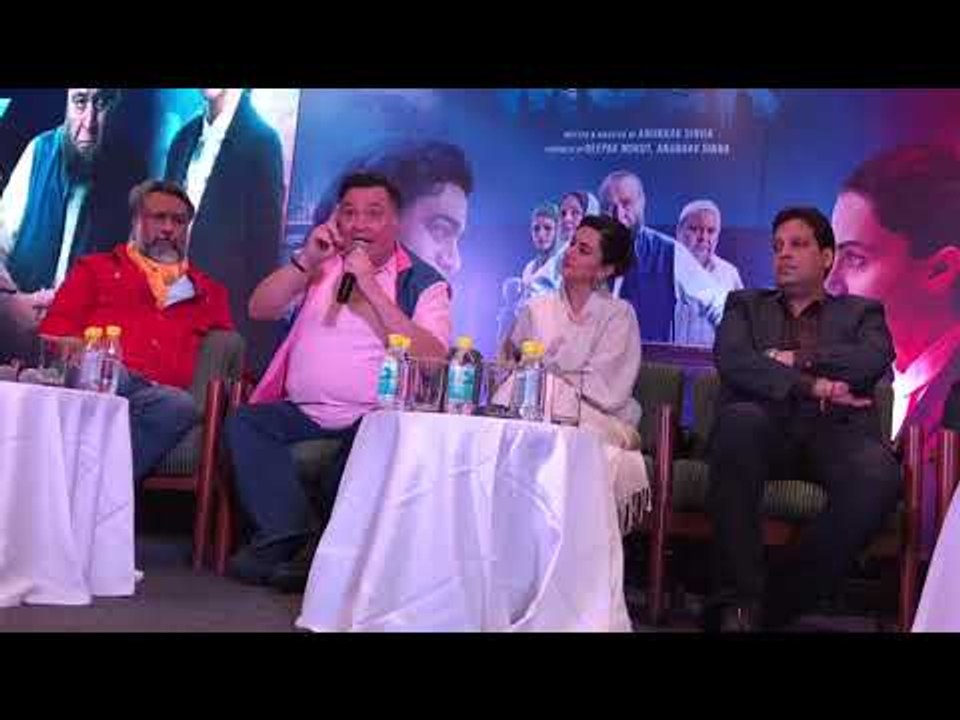 Rishi Kapoor ASKS Why Cant We Solve India Pakistan Issue? | Mulk Movie Promotion | SpotboyE