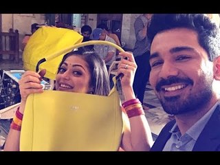 Drashti Dhami’s Designer Bag Gets Ruined, Abhinav Shukla Comes To Her Rescue