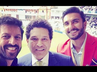 Ranveer Singh & Kabir Khan Visit Lord's To Start Prep On 83; Share Fan Moment With Sachin Tendulkar
