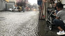 Meteoroloji, İstanbul'daki sağanak yağışın akşam saatlerine kadar süreceğini duyurdu