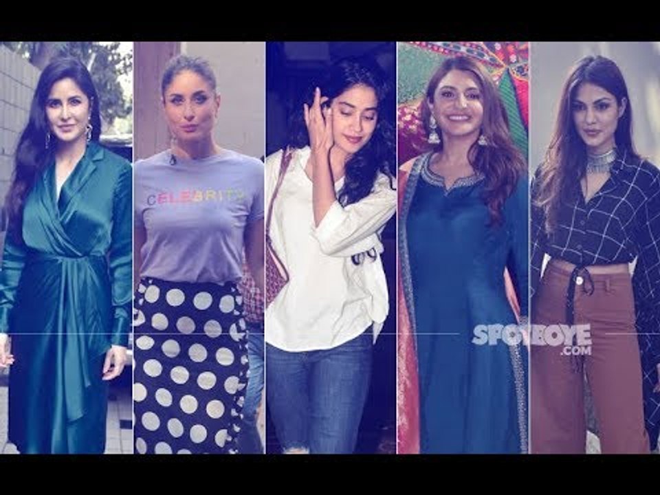 STUNNER OR BUMMER: Katrina Kaif, Kareena Kapoor, Janhvi Kapoor, Anushka Sharma Or Rhea Chakraborty
