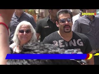 Salman Khan Receives Money From Special Child While Inaugurating a Special Children’s Centre