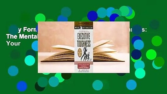 Any Format For Kindle Executive Toughness: The Mental-Training Program to Increase Your
