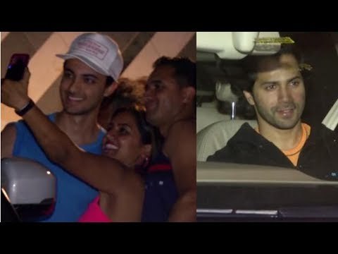 Varun Dhawan And Aayush Sharma SPOTTED After Workout Session At Gym