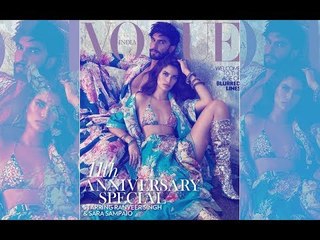 Ranveer Singh Turns Coverboy With Victoria’s Secret Supermodel Sara Sampaio | SpotboyE