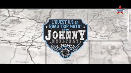 Johnny Hallyday - L'ouest U.S. en road trip moto.