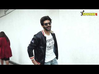 Download Video: SPOTTED: Kartik Aryan at Recording of No Filter Neha; Kareena Kapoor Khan At Sound Vision