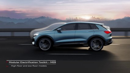 Modular Electrification Toolkit MEB Audi Q4 e-tron concept