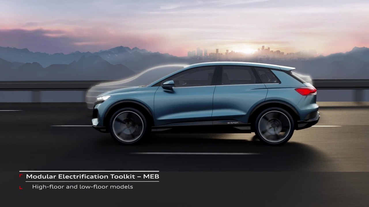 Modular Electrification Toolkit MEB Audi Q4 e-tron concept