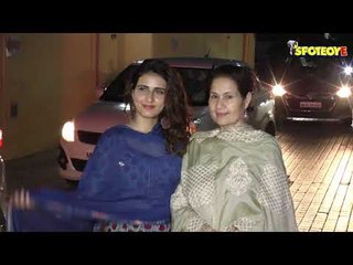 Ayushmann Khurrana, Sanya Malhotra & Gajraj Rao Attend The Screening Of Badhaai Ho ISpotboyE