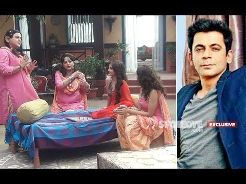 Ali Asgar, Upasana Singh & Adaa Khan Shoot For Kanpur Wale Khuranas With Sunil Grover