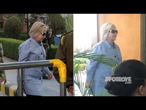 Post Isha Ambani - Anand Piramal Sangeet, Hillary Clinton Returns To The US