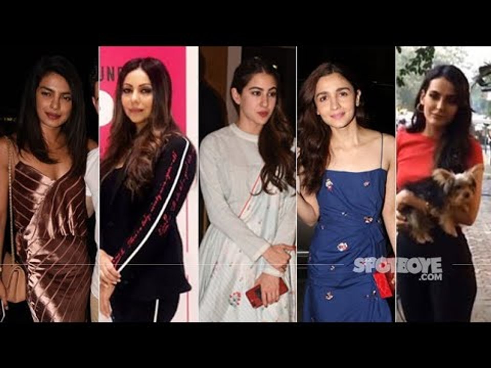 Stunner Or Bummer? Priyanka Chopra, Sara Ali Khan, Alia Bhatt Or Mandana Karimi?