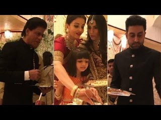 OMG! SRK, Aishwarya Rai Bachchan & Abhishek Bachchan Also Served Food At Isha Ambani's Wedding