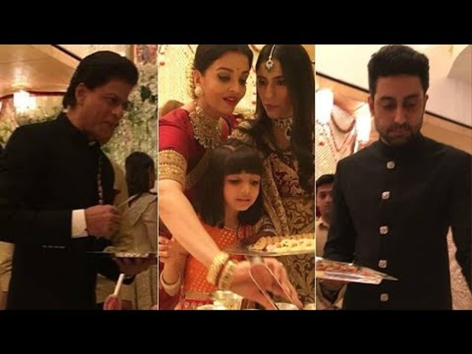 OMG! SRK, Aishwarya Rai Bachchan & Abhishek Bachchan Also Served Food At Isha Ambani's Wedding