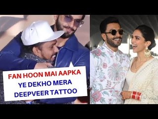 Ranveer Singh's SHOCKING Reaction On Seeing Crazy Journalist Get DEEPVEER Inked On His Wrist