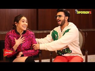 EXCLUSIVE: Ranveer Singh and Sara Ali Khan Interview: Talks about Simmba, Deepika Padukone and More