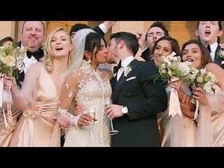 Priyanka Chopra And Nick Jonas Lock Lips After Saying "I Do"