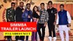 Simmba Trailer Launch | Ranveer Singh | Sara Ali Khan | Rohit Shetty | Karan Johar |Full Video Uncut