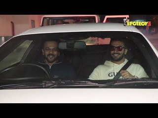 Ranveer Singh, Deepika Padukone, Sara Ali khan, Rohit Shetty attend a Special Screening of ‘Simmba’