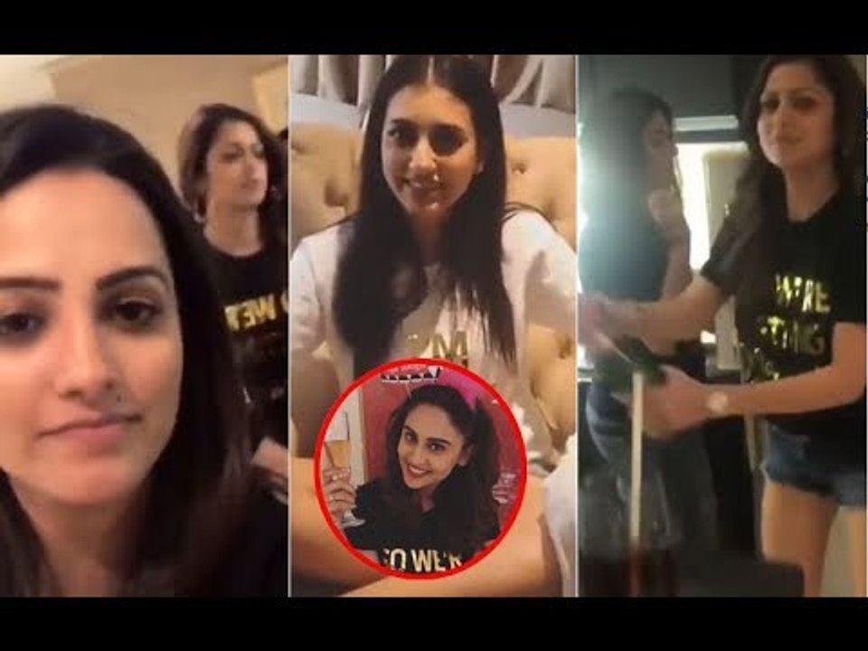 Additi Gupta’s Bachelorette: Drashti Dhami Pours Champagne On Additi | Anita Hassnandani Goes Wild