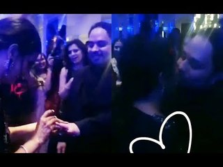 Additi Gupta Exchanges Ring With Kabir Chopra And Seals The Moment With A Kiss