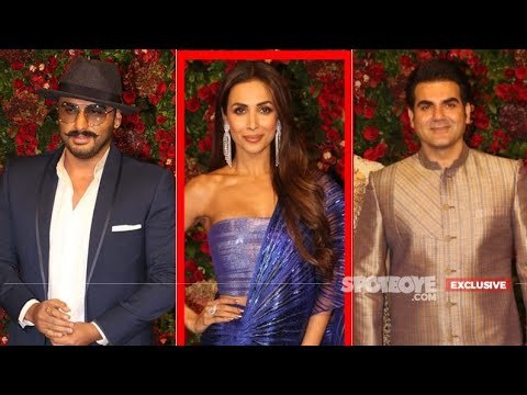 OMG! Arjun Kapoor And Arbaaz Khan IGNORE Each Other At DeepVeer Bash | Courtesy Malaika Arora