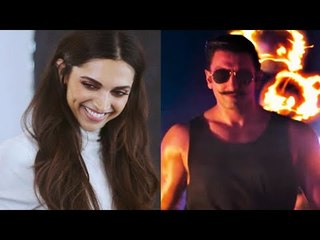 "Hot Lagg Raha Hai", Said Deepika On Seeing Ranveer Singh As Simmba In The Trailer
