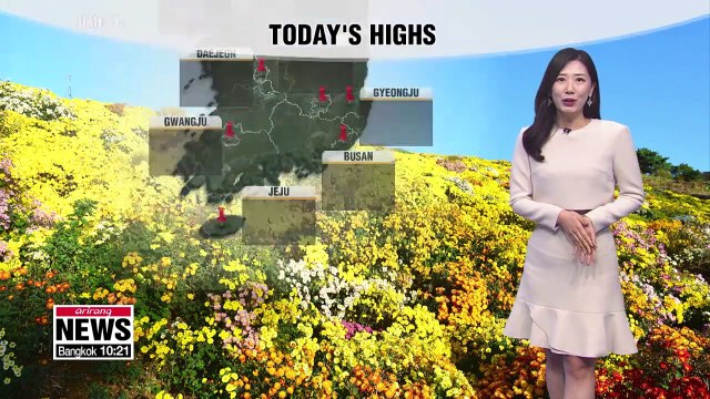 Chilly morning turns warm, chilliest morning temperatures in store for Wednesday