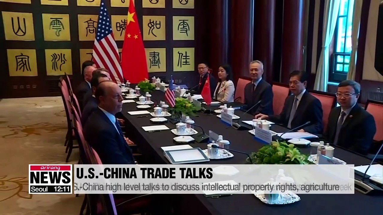 U.S. blacklists 28 Chinese entities while trade talks are set to resume Thursday