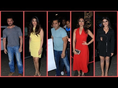 Salman Khan, Sonakshi Sinha And Other Celebs Attend Zaheer Iqbal's Birthday Bash