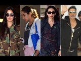 Airport Diaries: Katrina Kaif, Sara Ali Khan, Karisma Kapoor And Akshay Kumar Go Cool And Casual