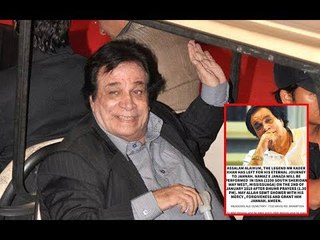 Kader Khan's Mortal Remains To Be Buried At Midnight