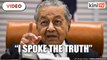 Dr Mahathir: It's up to the Malays to restore their own dignity