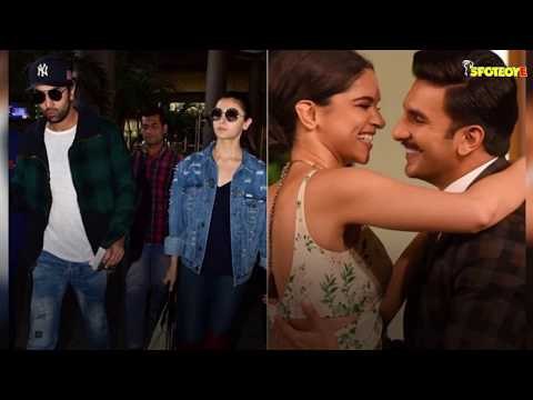 Ranbir-Alia BACK In Mumbai After New Year Bash, Ranveer-Deepika EXPECTED In Next Few Hours |SpotboyE