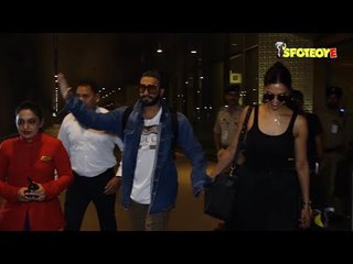 Deepika Padukone & Ranveer Singh RETURN To Mumbai Post Their HONEYMOON in Srilanka