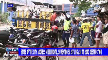State of the City Address ni Belmonte, sumentro sa isyu ng ASF at road obstruction