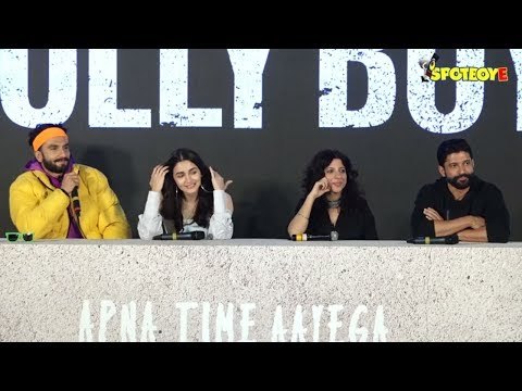 Gully Boy Trailer Launch: Ranveer Singh | Alia Bhatt | Farhan Akhtar | Zoya Akhtar | FULL VIDEO