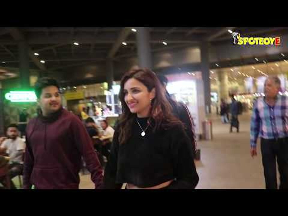 SPOTTED: Parineeti Chopra With Family At The Airport As She Returns From Maldives